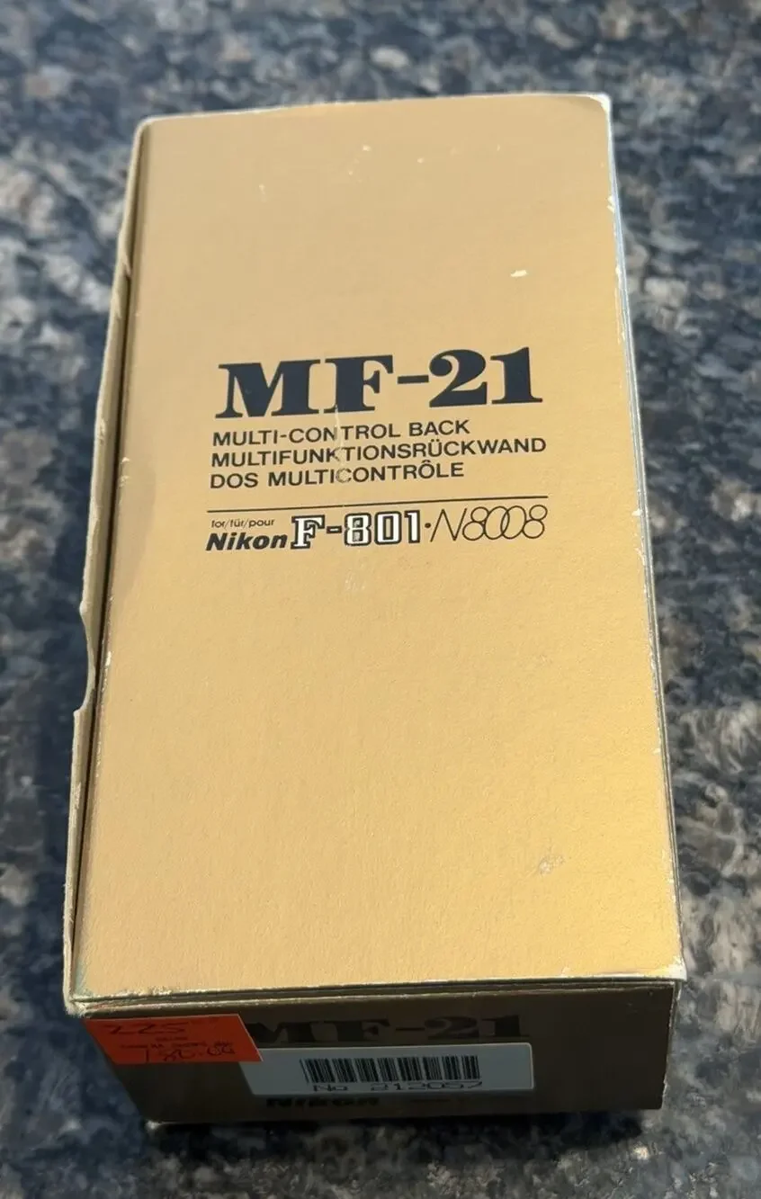 Nikon MF-21 Multi Control Back Original Box 3806/70